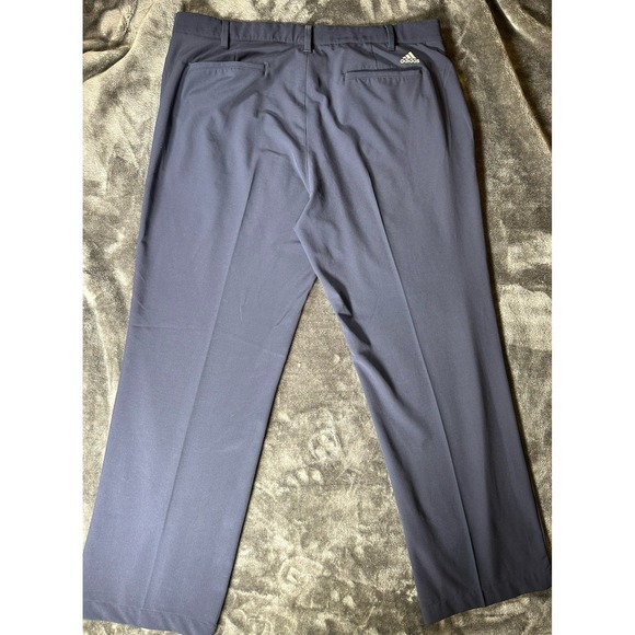 Adidas Golf Pants Men's 30x32 Climate Pleated Blue Casual Lightweight Performanc - Picture 4 of 12